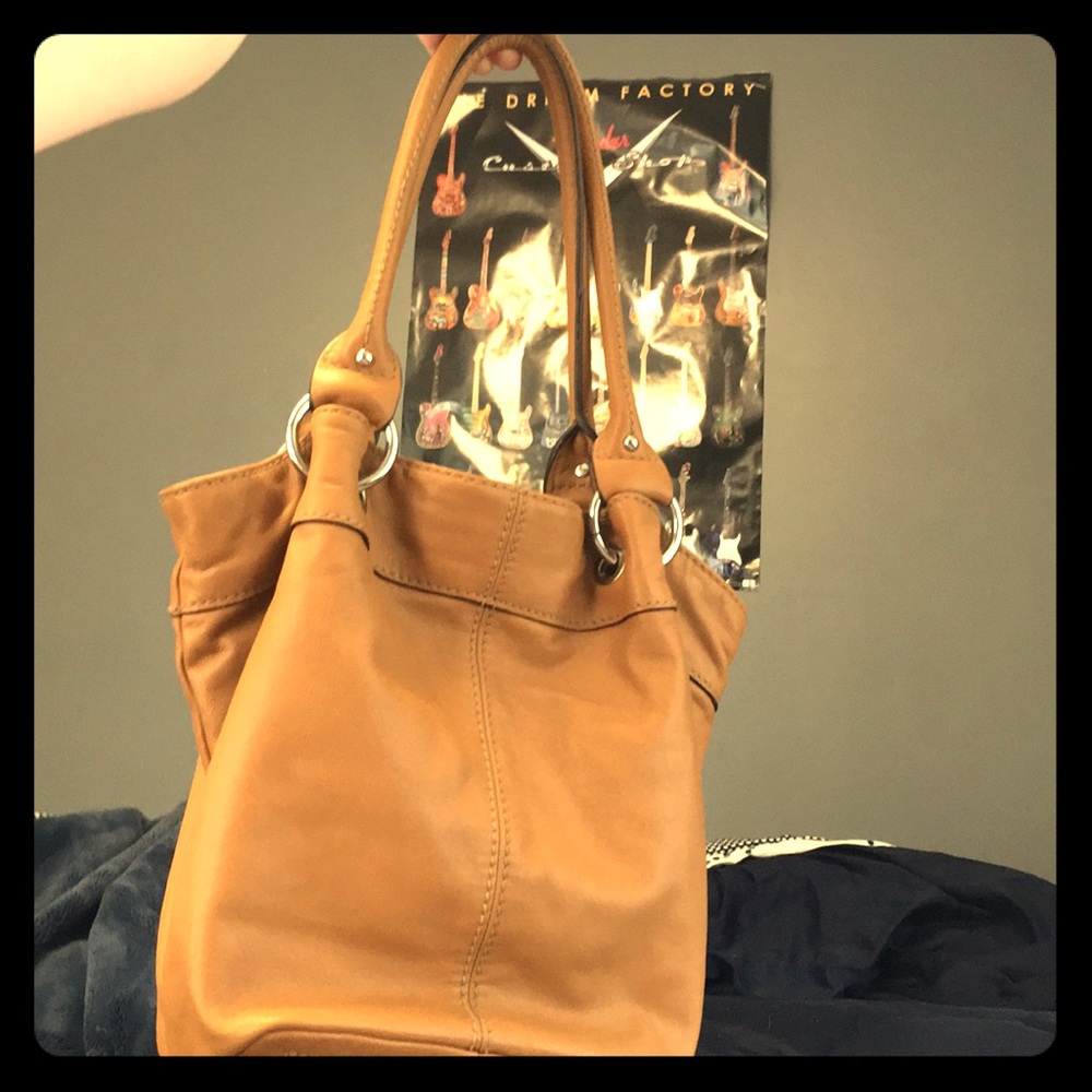 Tan purse